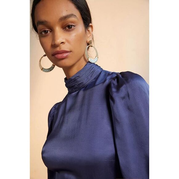 Anthropologie - Open-Back Midi Dress Hutch Size 2 - Picture 3 of 6